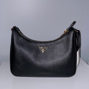 Prada Re-Edition Saffiano Leather Bag